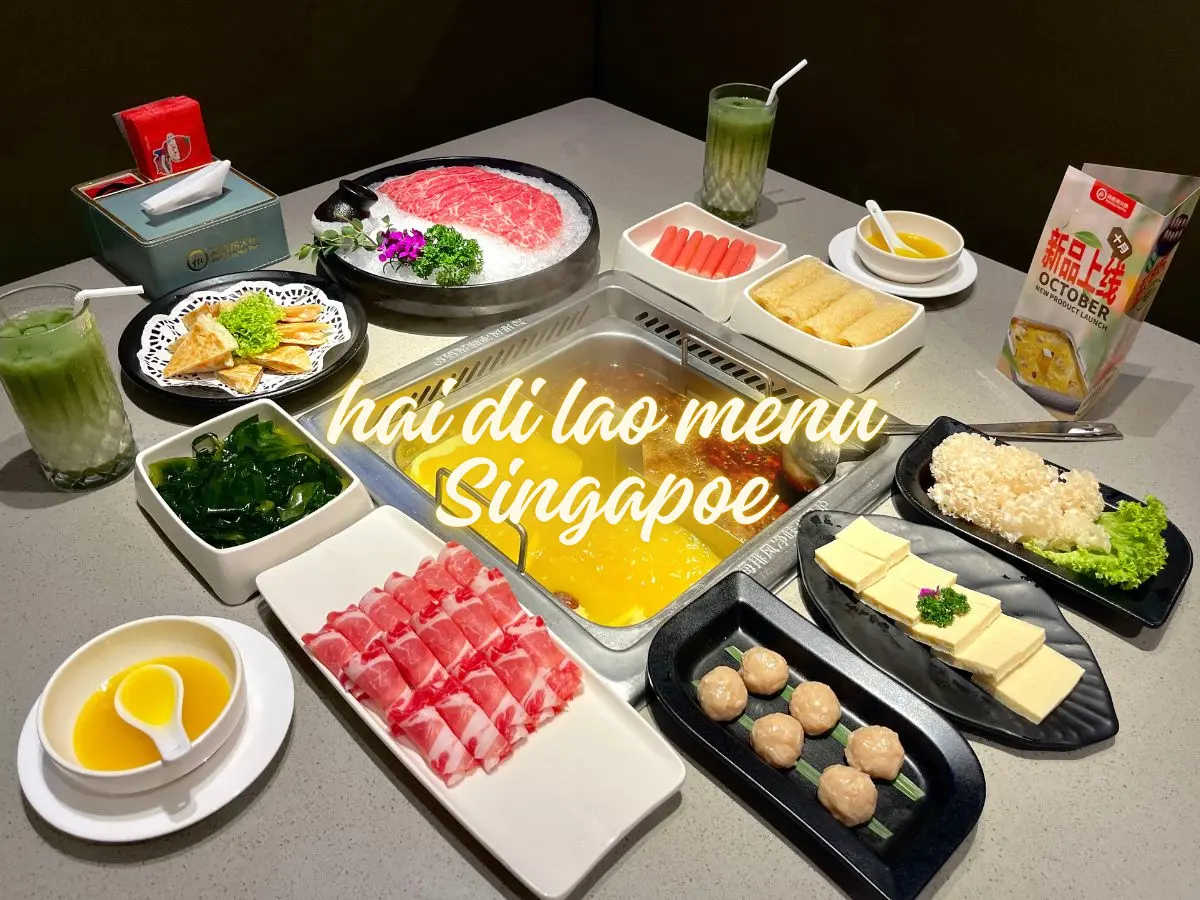 Haidilao Menu Singapore